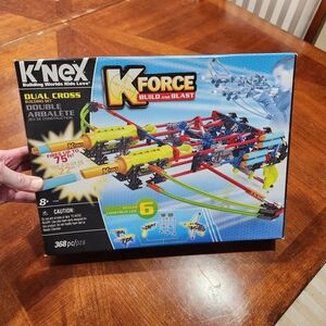 New K'Nex K-Force Dual Cross Building Set